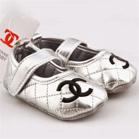 chanel infant shoes